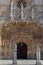 Main facade of San Pablo in Valladolid. Plateresque style. Valladolid, Castilla y Leon, Spain