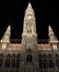 Main facade of Viennas Town hall, Austria