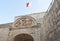 The main gate into the fortified city of Mdina, interior view, architecture details