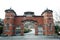 Main gate of old Kanazawa prison at Meiji Mura