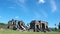 Main gate of ratu boko palace