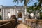 Main gate of royal fort of Madikeri, India.
