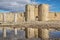 Main Gate in southern wall in Aigues-Mortes, France