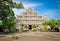 Main gate at Taman Sari water castle - the Royal garden of sultanate. Java, Indonesia.