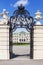 Main gate to the Upper Belvedere building in Vienna Austria.