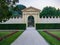 Main Gate of Villa dei Vescovi, a renaissance-style, rural palatial home built for the archbishops of Padua