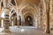 Main hall of Castello Maniace Castle fortress on Ortigia island of Syracuse old town in Sicily in Italy