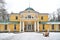 Main house  in palladian style of Brattsevo estate on Skhodna river of the North-Western administrative district of Moscow, Russia