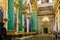 The main iconostasis and the Royal gate of St. Isaac`s Cathedral.