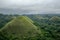 Main landmark of Bohol Island in Philippines - Chocolate Hills