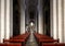 Main nave and altar in Saint Trophime Cathedral in Arles, France. Bouches-du-Rhone