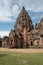 Main pagoda at Phanom Rung temple in Buriram Thailand