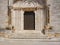 Main portal of the Collegiate church of San Quirico, Tuscany