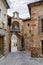 Main portal street in Siguenza, Spain