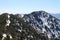 Main ridge of Mala Fatra mountains near Suchy peak