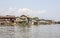 Main road of a stilt village