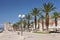 Main seafront promenade in Trogir, Dalmatia, Croatia