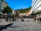 Main square in Bergen, Norway