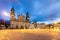 Main square with church, Bolivar square in Bogota, Colombia