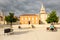 Main square and Church of St. Donat. Zadar. Croatia