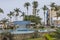 The main square of the city Borda da Mata, a landmark on the route of pilgrimage the Faith\\\'s Way. Minas Gerais, Brazil.