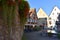 The main square in Eguisheim, France.