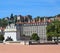 Main square in Lyon city called Place Bellecour equestrain statu