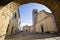 Main square in Motovun, Croatia