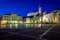 Main square of Piran town