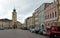 Main square of the town, Smetanovo, Litomysl, Czechia