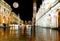Main Square of Vicenza City and Full Moon