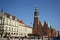 Main square in Wroclaw (Poland)