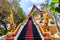 The main stairs leading to Wat Koh Sirey