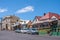 Main street is Church street with its businesses in Stanley, Tasmania, Australia