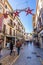 Main street of Ronda, Malaga, Spain