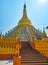The main stupa of Mahazedi Paya, Bago, Myanmar