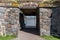 The main symbol of Suomenlinna - Kuninkaanportti King`s Gate - the principal entrance to the fortress