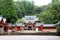 Main temple of Kirishima Jingu Shrine in Kagoshima