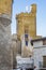 Main tower of the castle of Olite. Navarre Spain