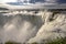 Main view of the DevilÂ´s Throat (Garganta del Diablo) from the argentinian side of IguazÃº Falls, in South AmÃ©rica.