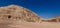 The main view of an Entrance to the Great Temple at Abu Simbel with Ancient Colossal statues of Ramesses II