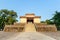 Main view of Stele Pavilion Bi Dinh in Hue, Vietnam