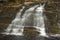 Main waterfall at Kent Falls State Park in western Connecticut.