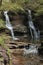 Main waterfall at Pwll-y-Wrach