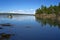 Maine coast in summertime