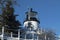 Maine Lighthouse After Snowstorm