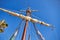 Mainsail mast of the spanish replica of the Nao de Santa Maria