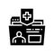 maintaining health glyph icon vector illustration