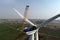 Maintenance of Hongze Lake Wind Power Station in China