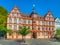 MAINZ, GERMANY, AUGUST 17, 2018: View of the Gutenberg museum in Mainz, Germany